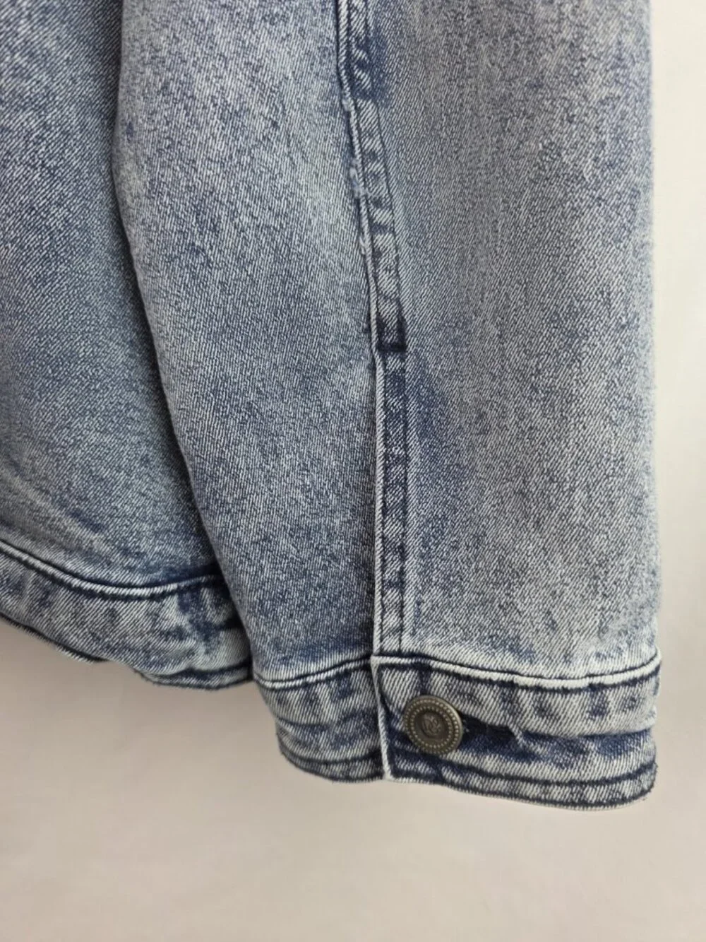 DG2 Diane Gilman Jean Jacket Women's Size 1X Blue Denim Jean Coat Jacket Top